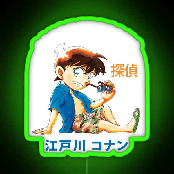 Detective Conan RGB Neon Sign