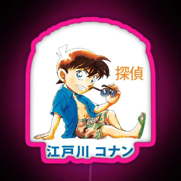 Detective Conan RGB Neon Sign