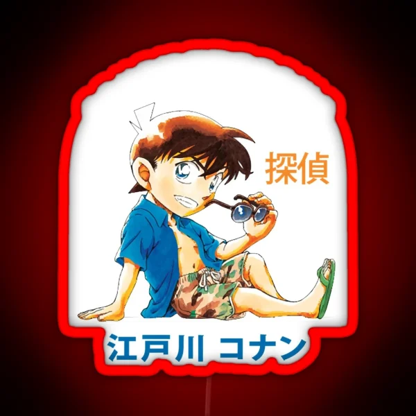 Detective Conan RGB Neon Sign