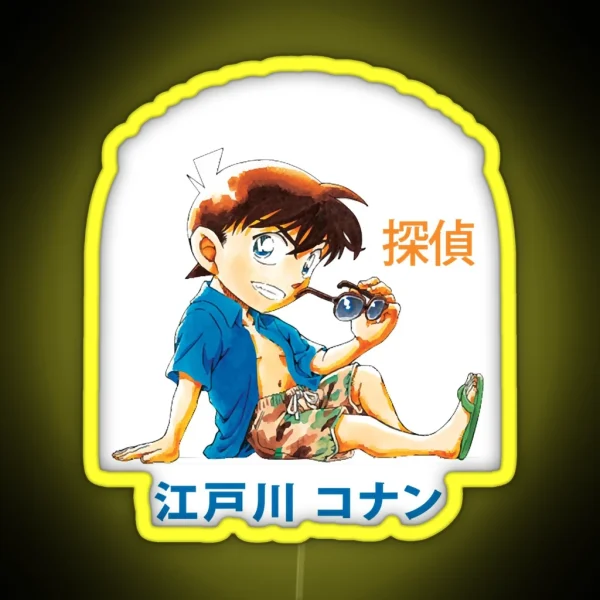 Detective Conan RGB Neon Sign