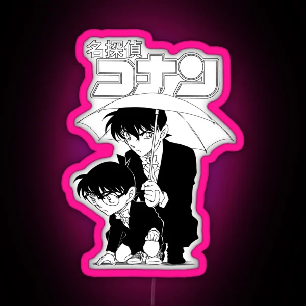 DETECTIVE CONAN RGB Neon Sign