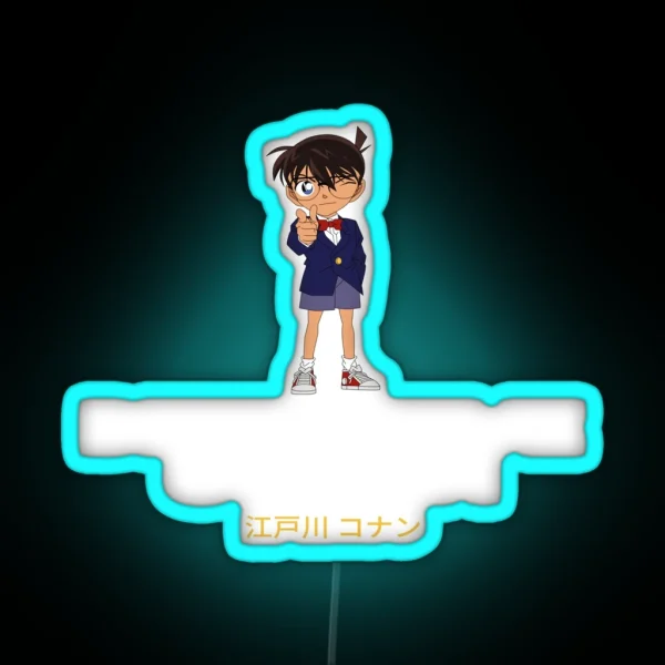 Detective Conan RGB Neon Sign