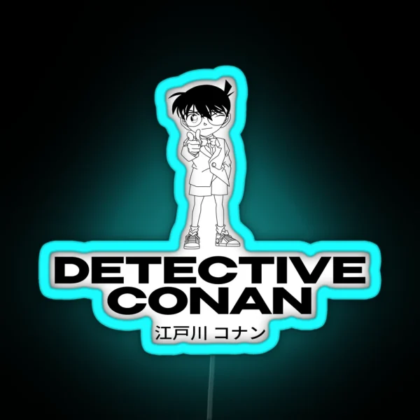Detective Conan RGB Neon Sign