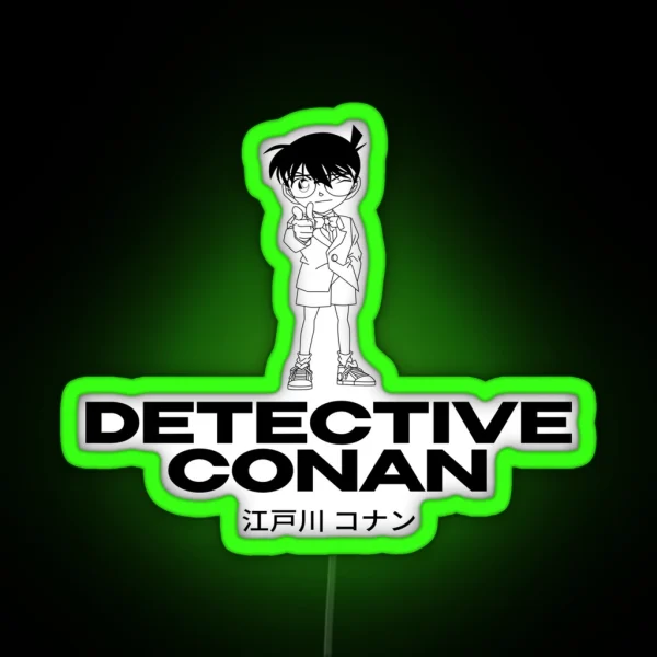 Detective Conan RGB Neon Sign