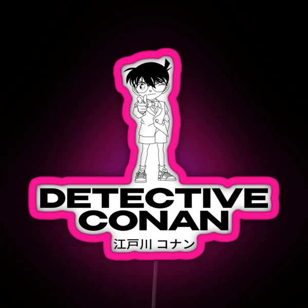 Detective Conan RGB Neon Sign