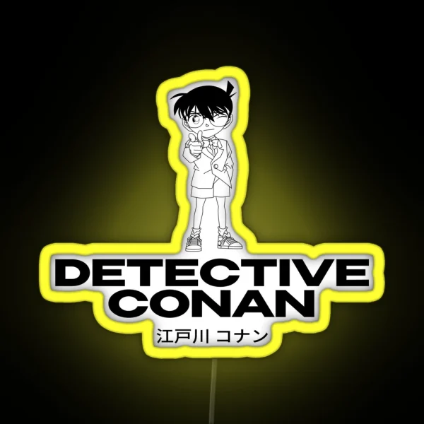 Detective Conan RGB Neon Sign