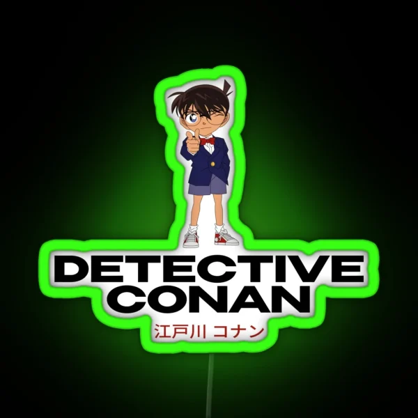 Detective Conan RGB Neon Sign