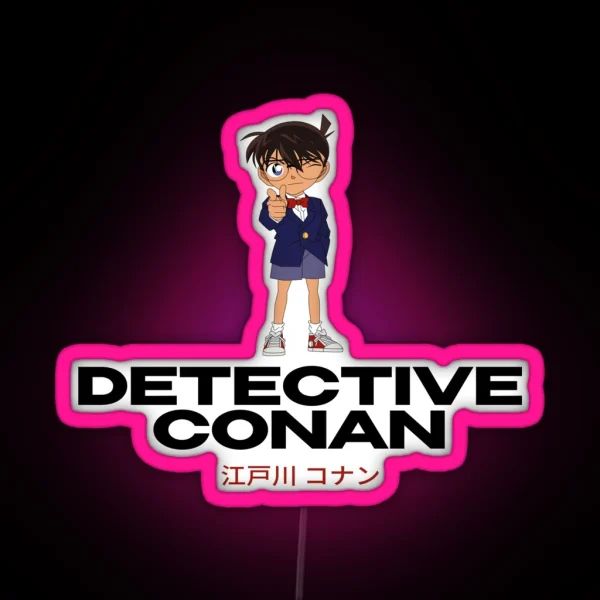 Detective Conan RGB Neon Sign