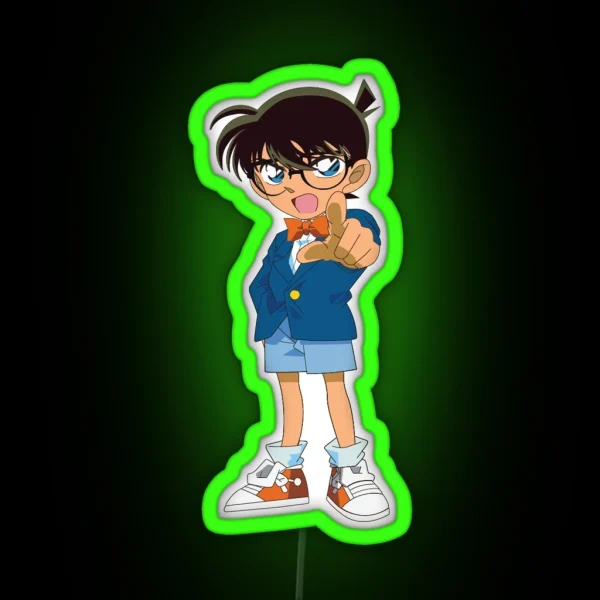 Detective Conan RGB Neon Sign