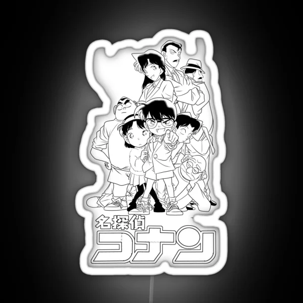 DETECTIVE CONAN RGB Neon Sign