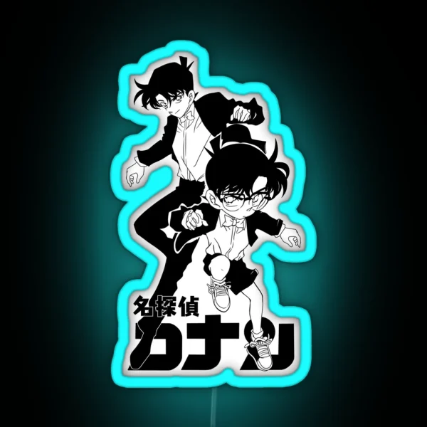 DETECTIVE CONAN RGB Neon Sign