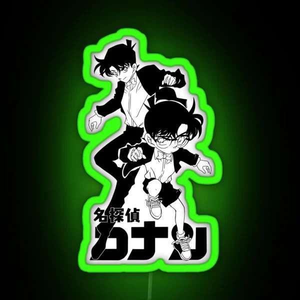 DETECTIVE CONAN RGB Neon Sign