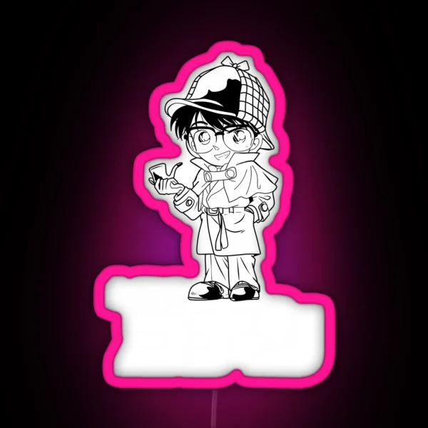DETECTIVE CONAN RGB Neon Sign