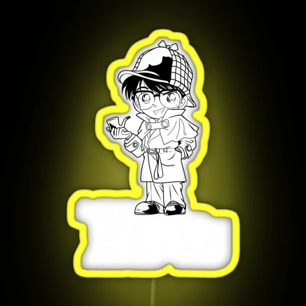 DETECTIVE CONAN RGB Neon Sign