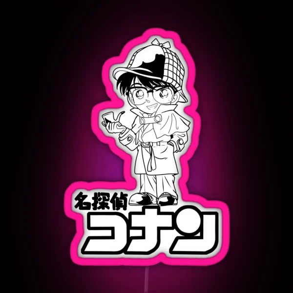 DETECTIVE CONAN RGB Neon Sign