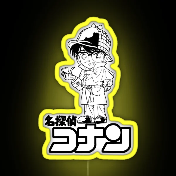 DETECTIVE CONAN RGB Neon Sign