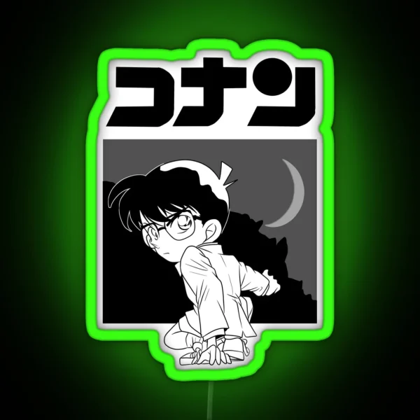 DETECTIVE CONAN RGB Neon Sign