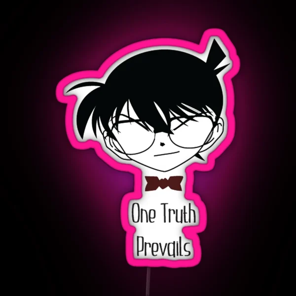 Detective Conan RGB Neon Sign