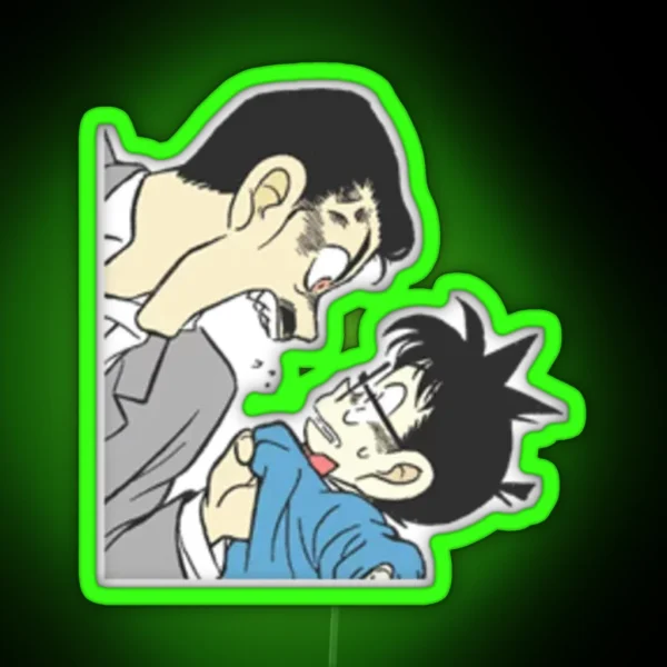 Detective Conan Togo Mouri RGB Neon Sign