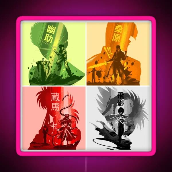 Detectives Of Spirit World RGB Neon Sign