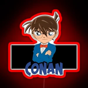 Detektiv Conan Bearbeiten Conan Und Shinichi Led Led RGB Neon Sign