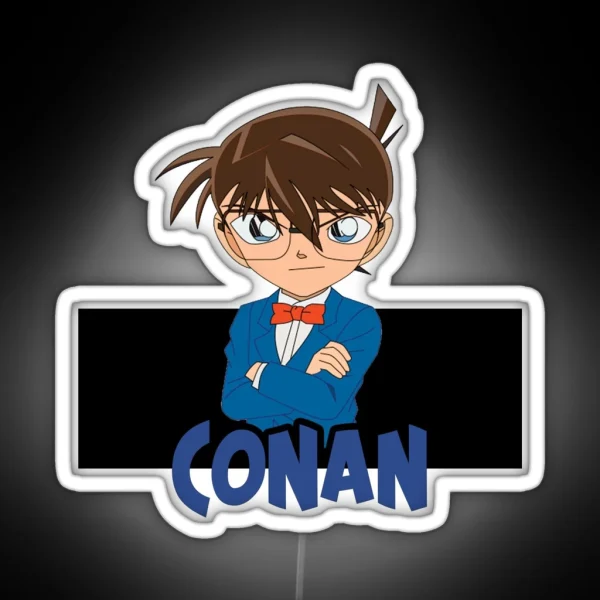 Detektiv Conan Bearbeiten Conan Und Shinichi RGB Neon Sign