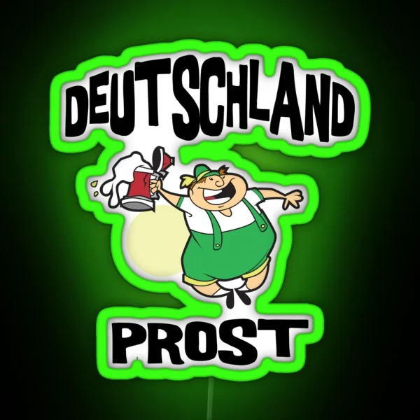 Deutschland Prost RGB Neon Sign