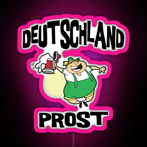 Deutschland Prost RGB Neon Sign