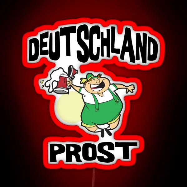 Deutschland Prost RGB Neon Sign