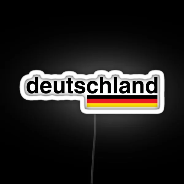 Deutschland RGB Neon Sign