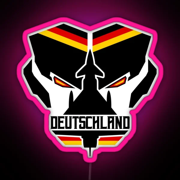 Deutschland RGB Neon Sign