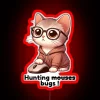 Developer Cat Chasing Mice Bugs RGB Neon Sign - Image 2