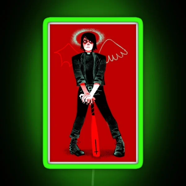 Devil Or Angle RGB Neon Sign