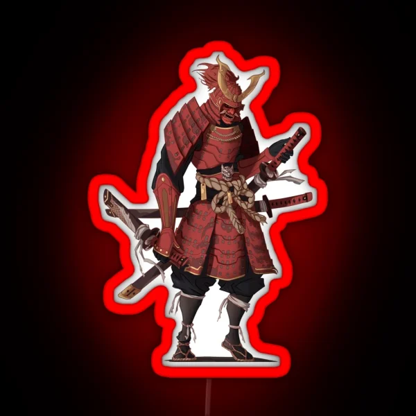 Devil Ronin RGB Neon Sign