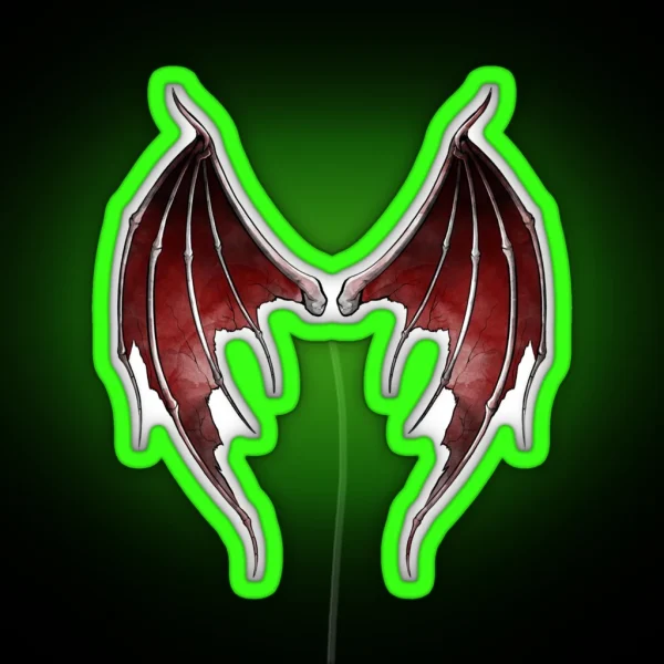 Devil Wings RGB Neon Sign