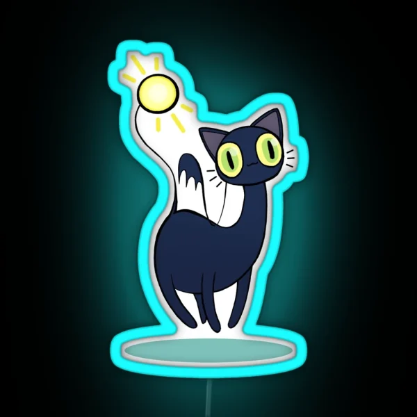 Devilcat RGB Neon Sign