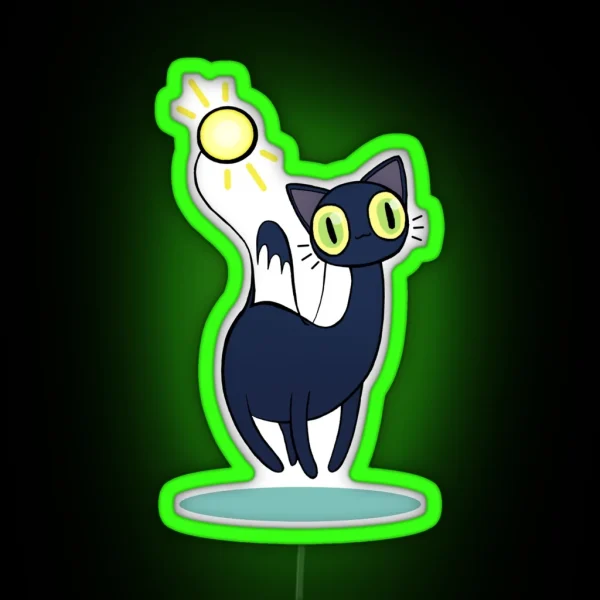 Devilcat RGB Neon Sign