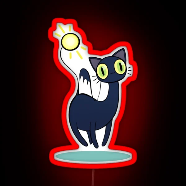 Devilcat RGB Neon Sign