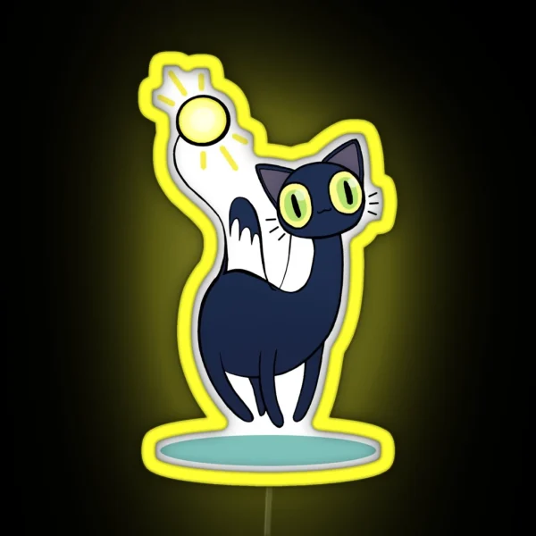 Devilcat RGB Neon Sign