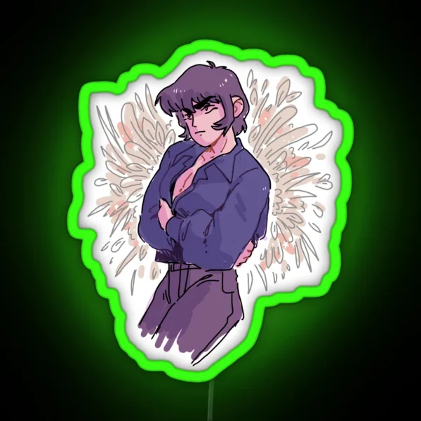 Devilman Anime RGB Neon Sign