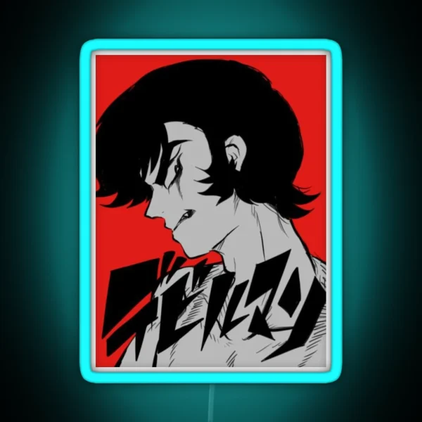 Devilman Crybaby Anime RGB Neon Sign