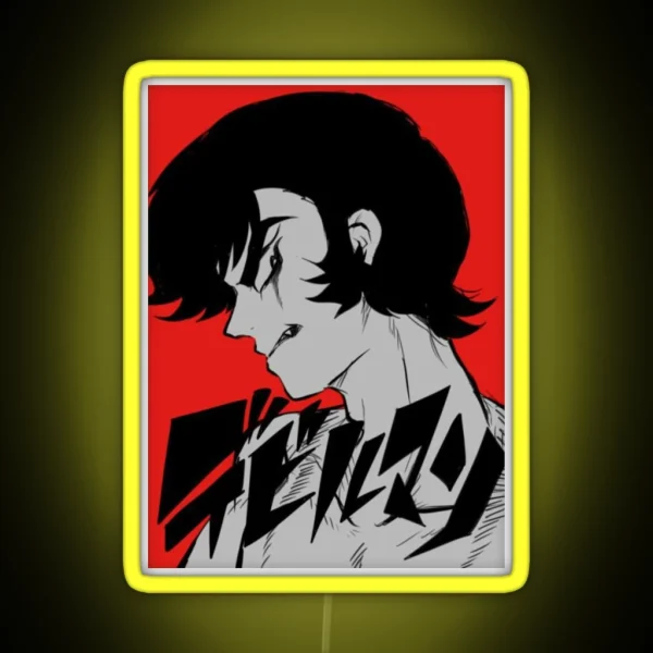 Devilman Crybaby Anime RGB Neon Sign