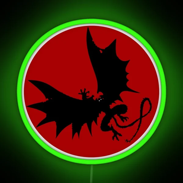 Devilman Crybaby Bloody Moon RGB Neon Sign