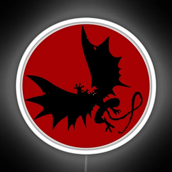 Devilman Crybaby Bloody Moon RGB Neon Sign
