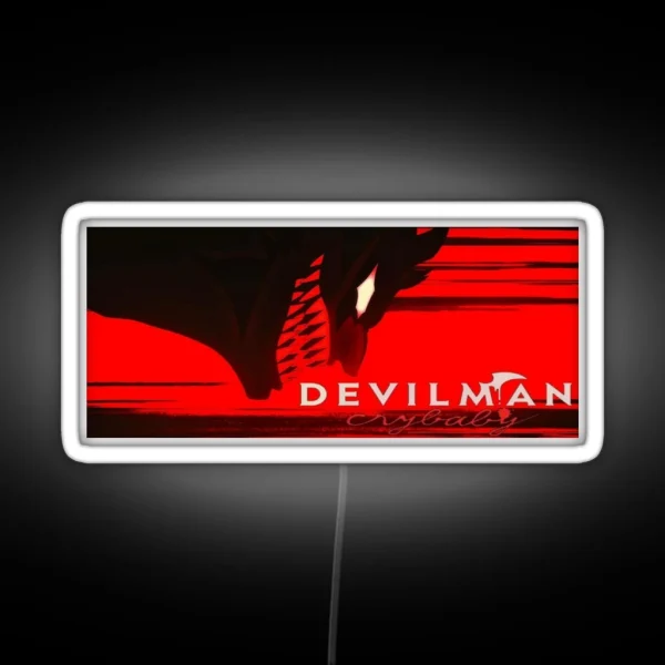 Devilman Crybaby Epic Anime Design RGB Neon Sign