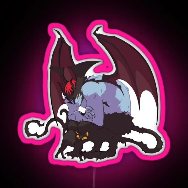 Devilman Crybaby RGB Neon Sign