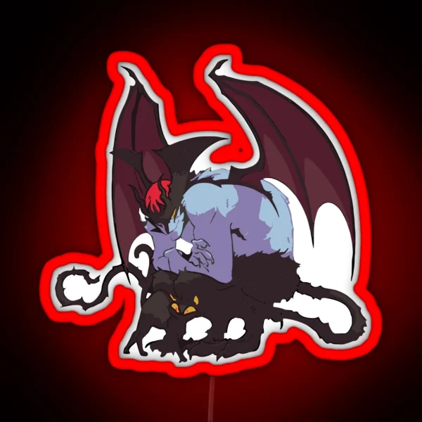 Devilman Crybaby RGB Neon Sign