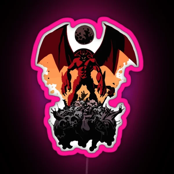 Devilman Crybaby RGB Neon Sign