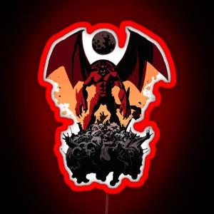Devilman Crybaby RGB Neon Sign