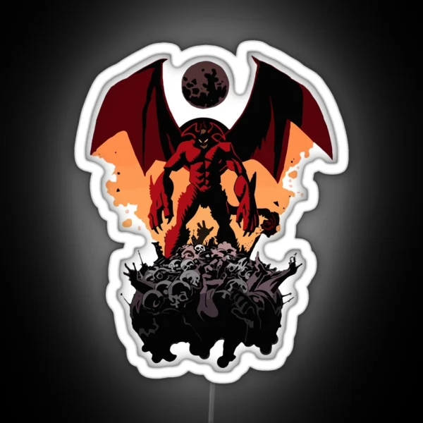 Devilman Crybaby RGB Neon Sign